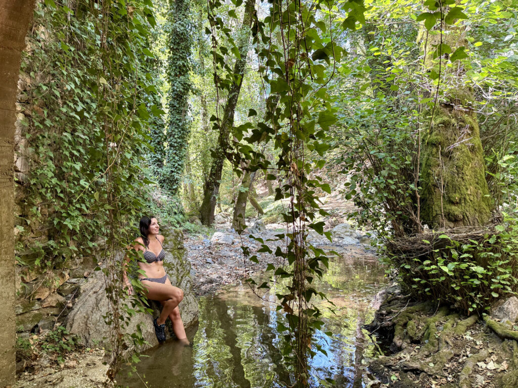 donde bañarse sierra aracena