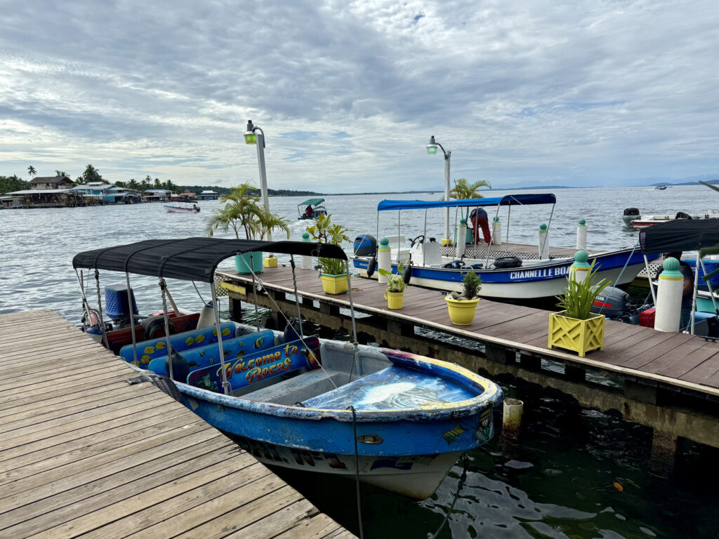como moverse por bocas del toro