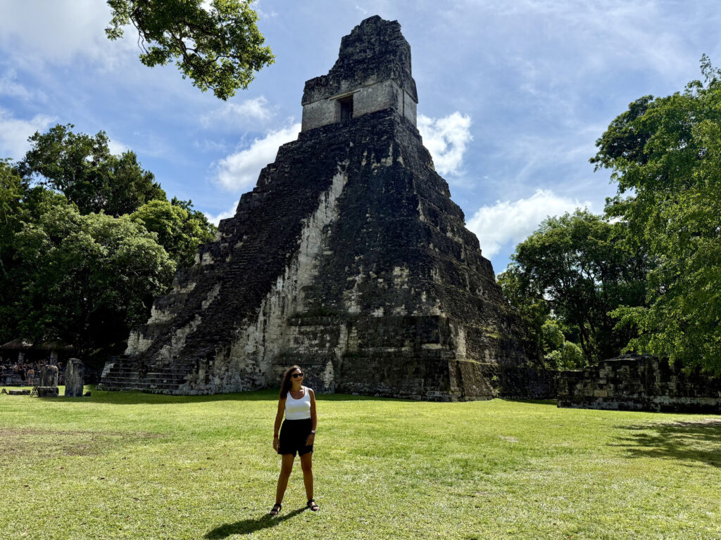 tikal Guatemala mapa