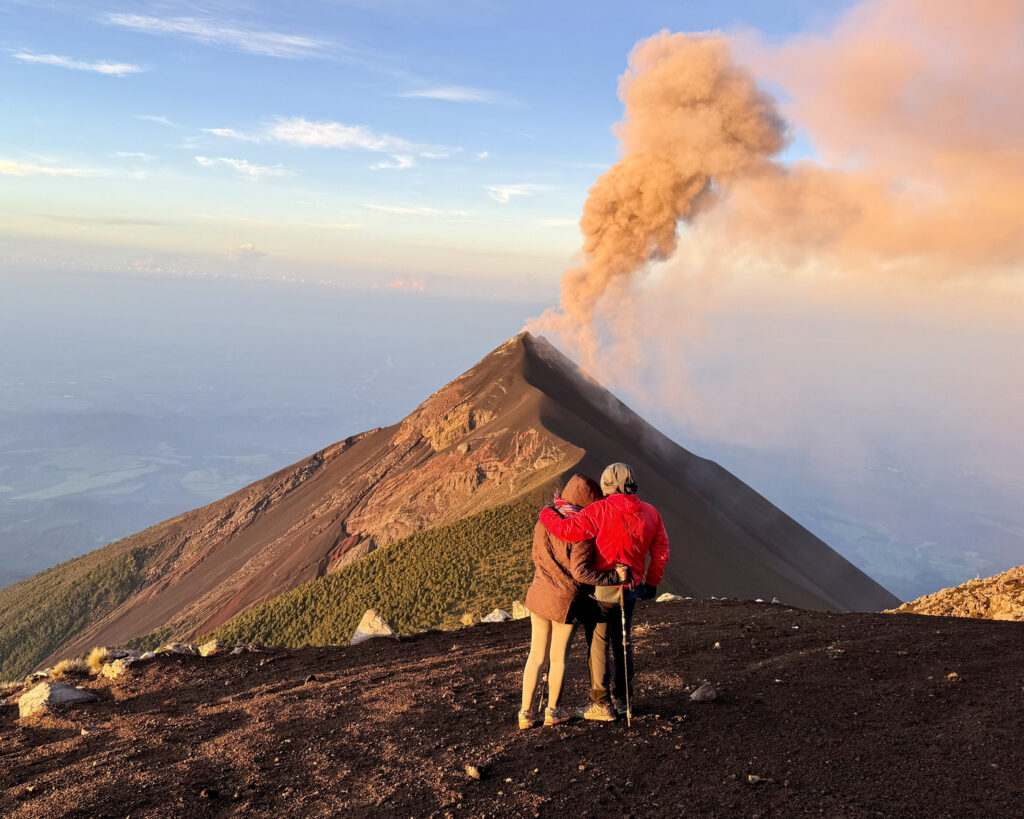 volcán Acatenango Guatemala
