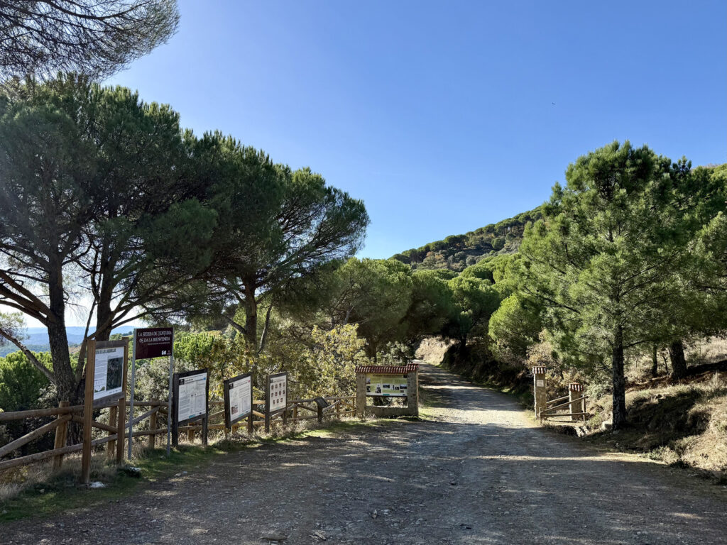 ruta pantaneta sierra de tentudia