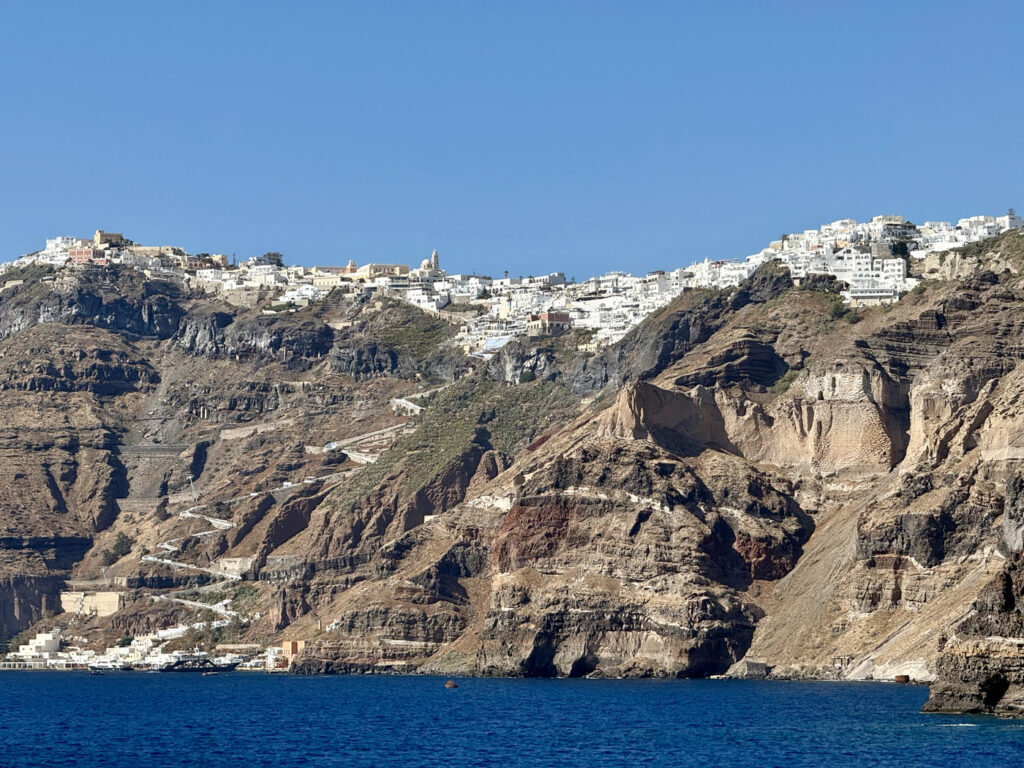 como llegar a santorini