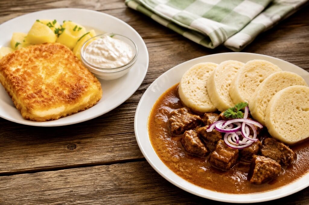 platos típicos praga